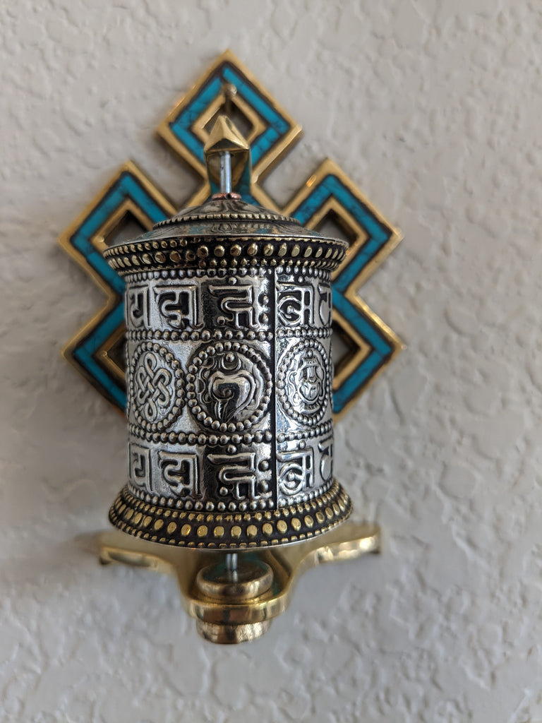 Infinity Knot Prayer Wheel