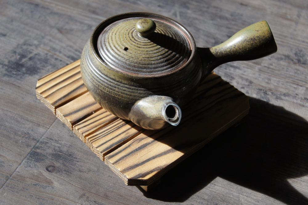 Wooden Trivet Yakisugi Slats for Teapots