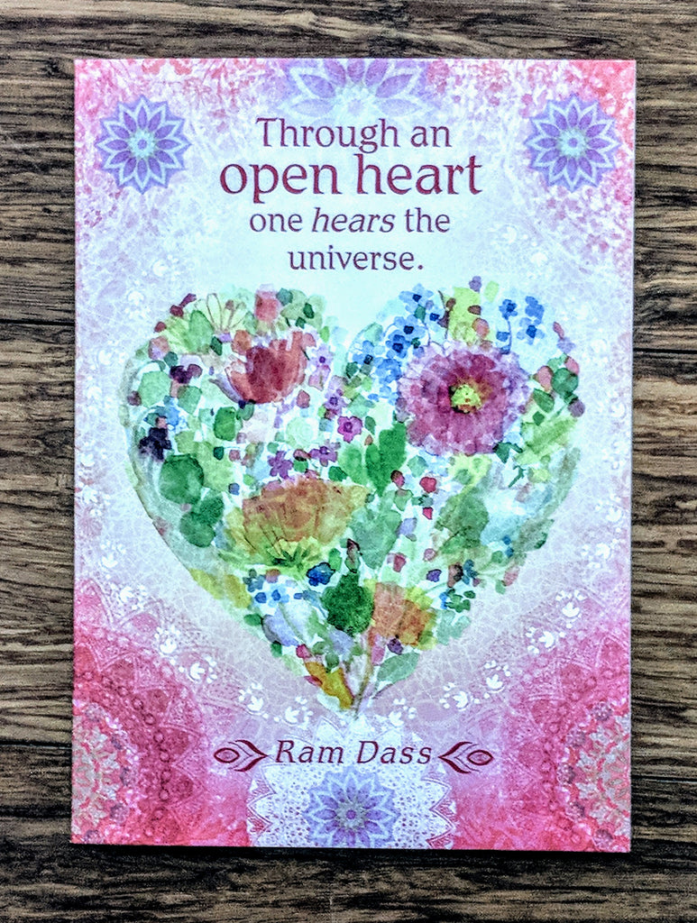 Through an Open Heart- Ram Dass - Everyday Zen Gifts