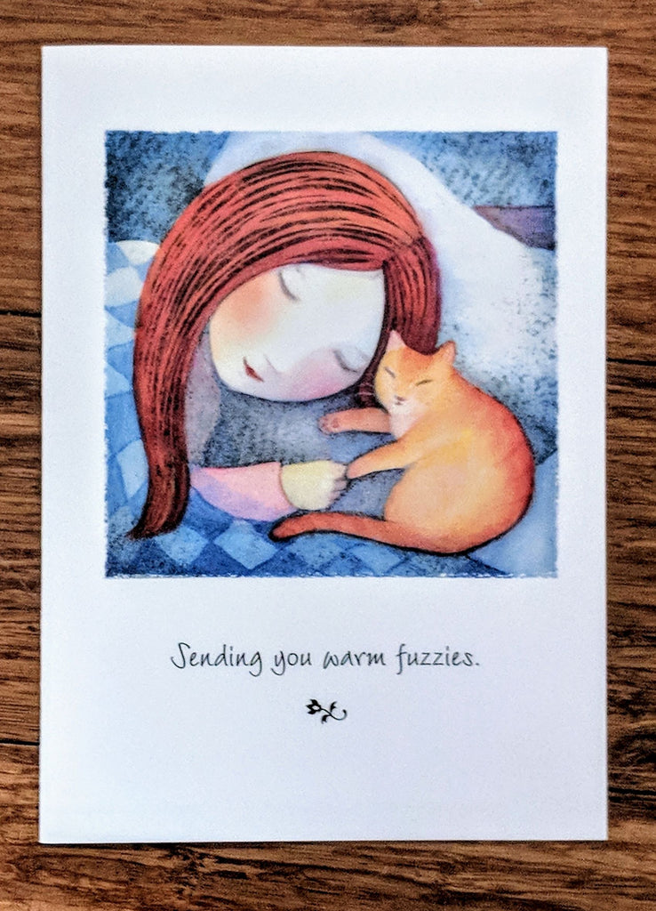 A Feel Better Card - Cat Medicine - Everyday Zen Gifts