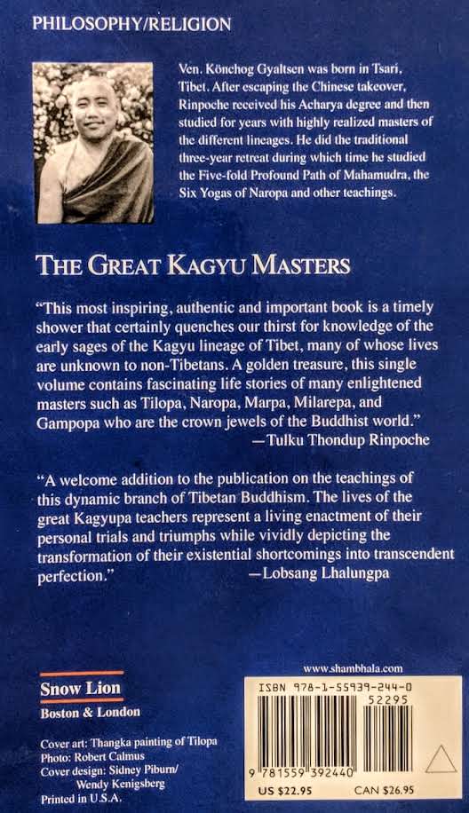 The Great Kagyu Master - The Golden Lineage Treasury