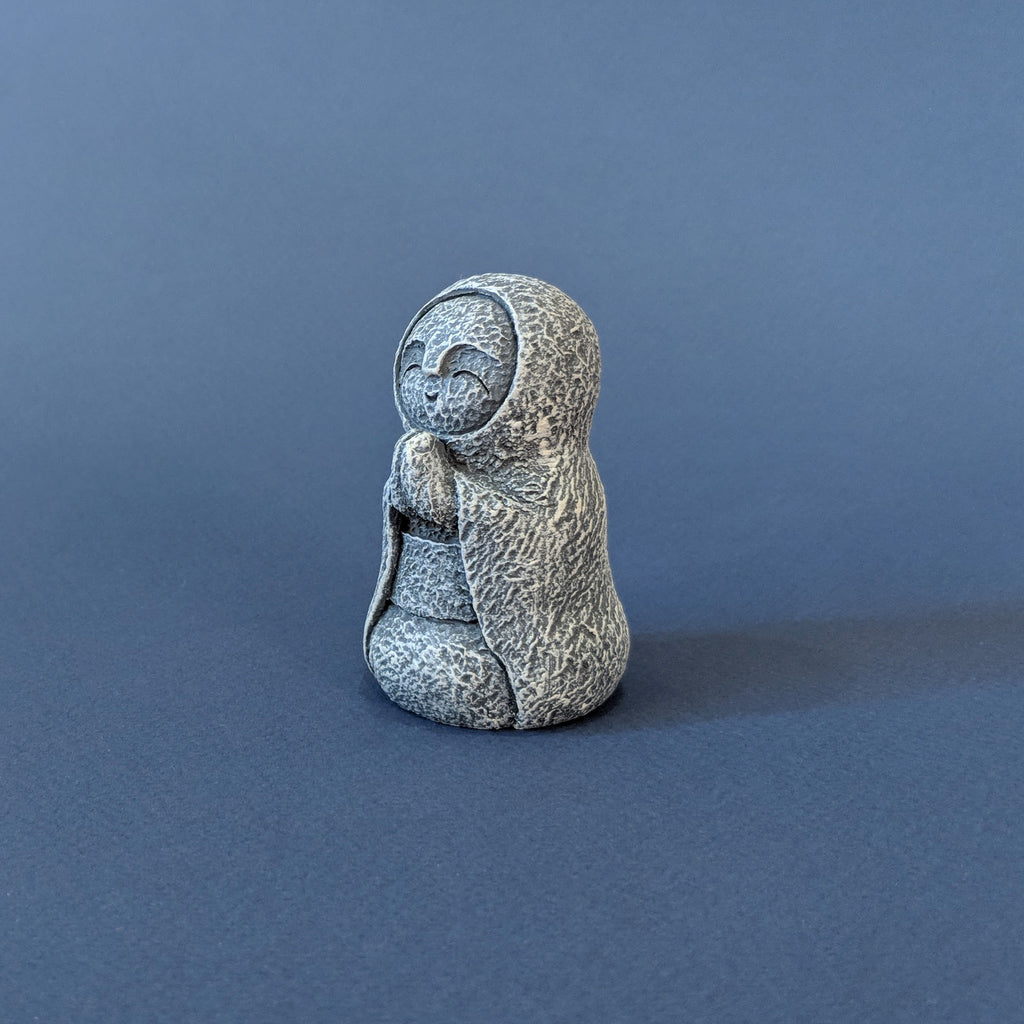 Jizo Monk with Cloak Statue - PT10