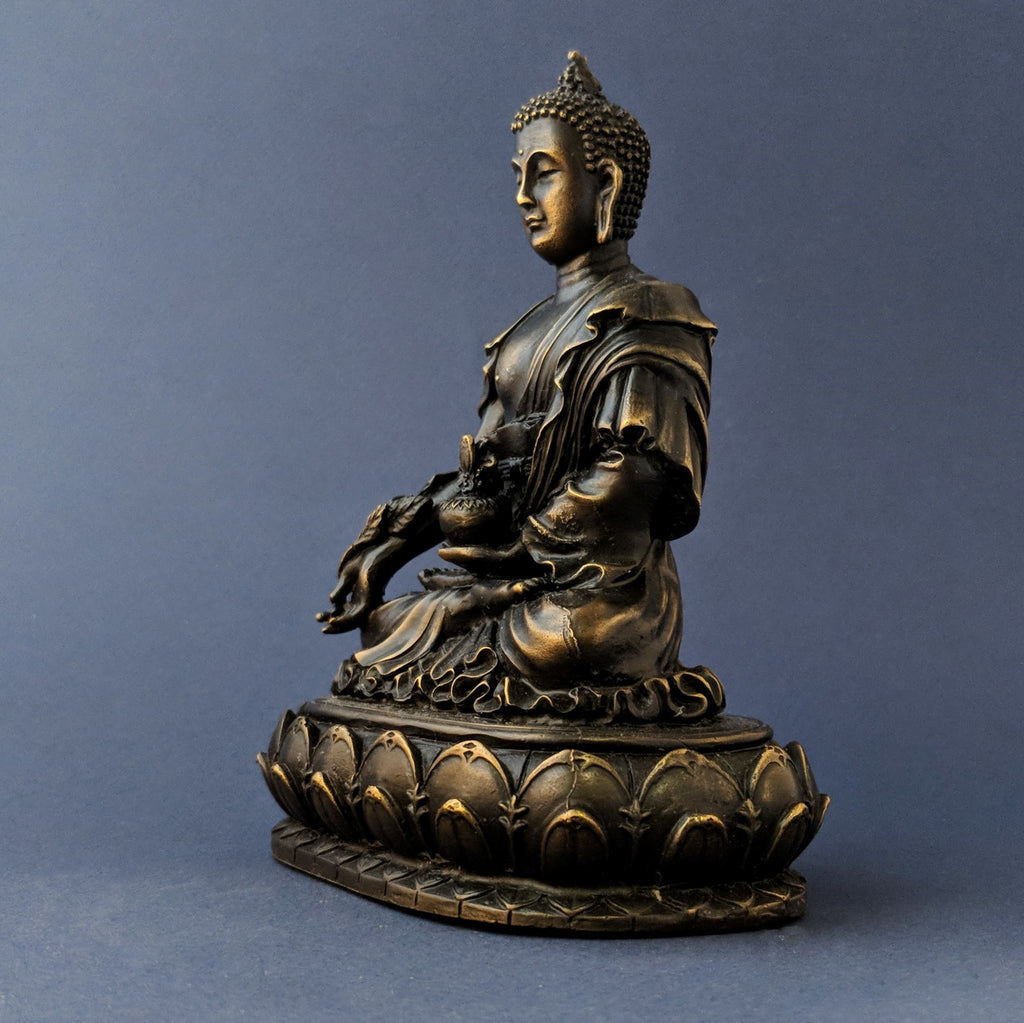 Bronze Medicine Buddha Statue