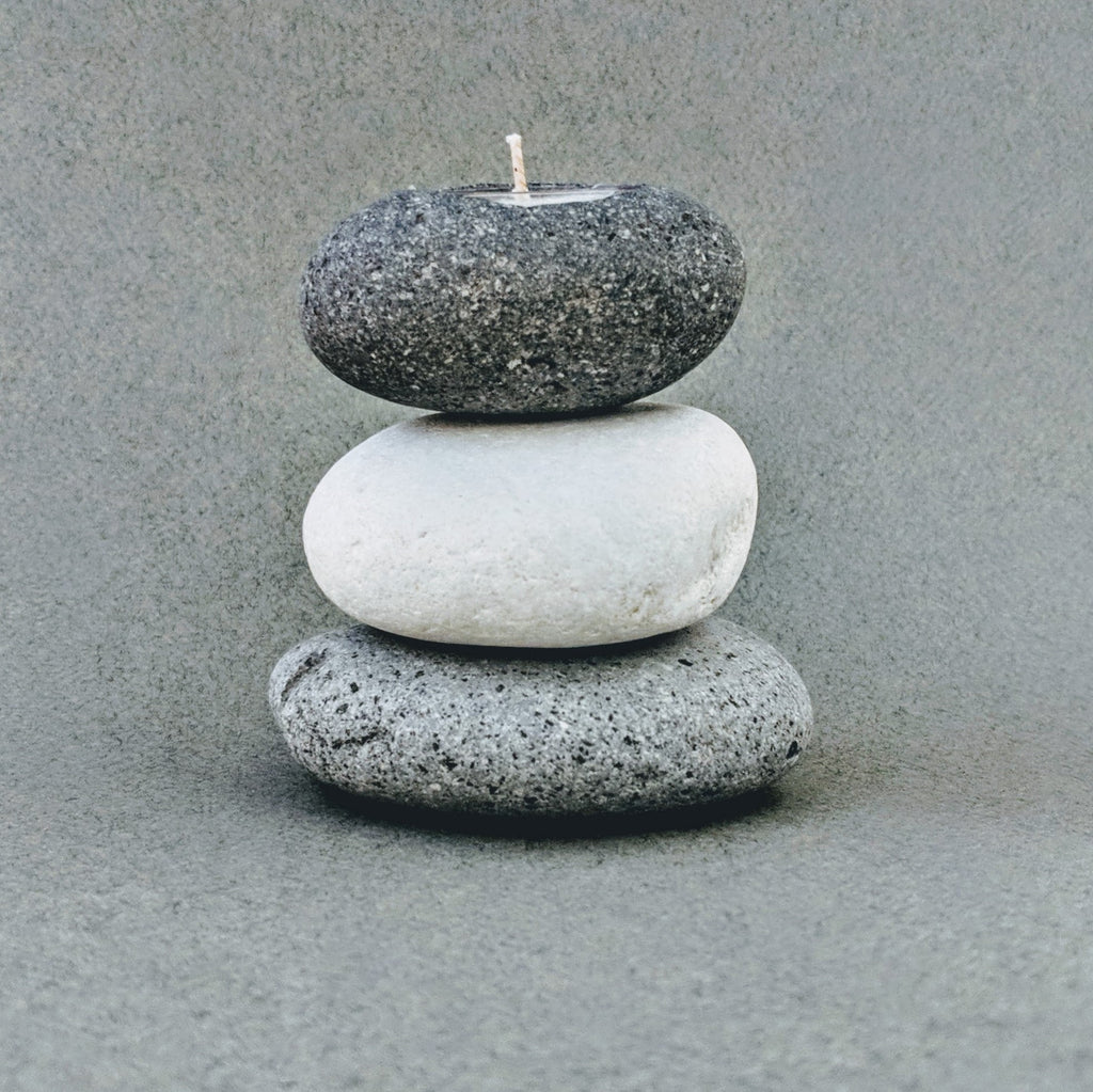 Zen Cairn Candle Holder - Everyday Zen Gifts