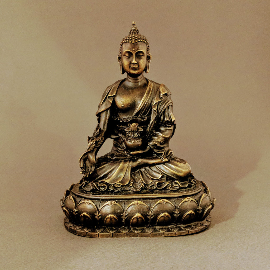 Bronze Medicine Buddha Statue