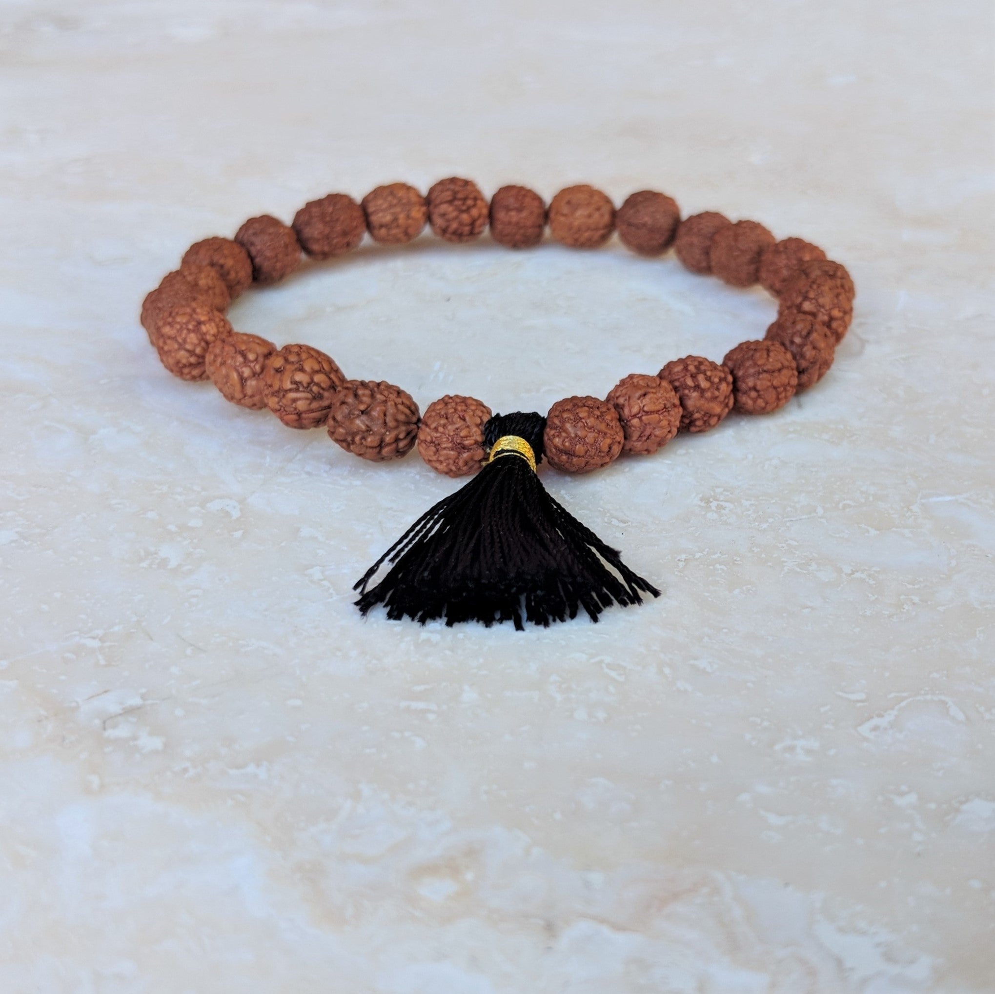 6mm Lava Black Stone Wrap Bracelets Classic 108 Mala Beaded Necklace Women  Men Rosary Buddhist Prayer Yoga Jewelry Handmade Gift - AliExpress