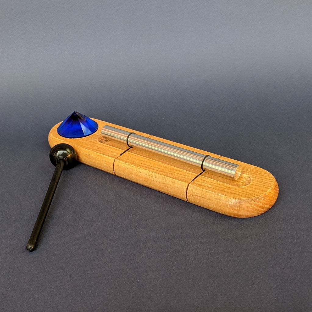 Sapphire Crystal Chime with Mallet
