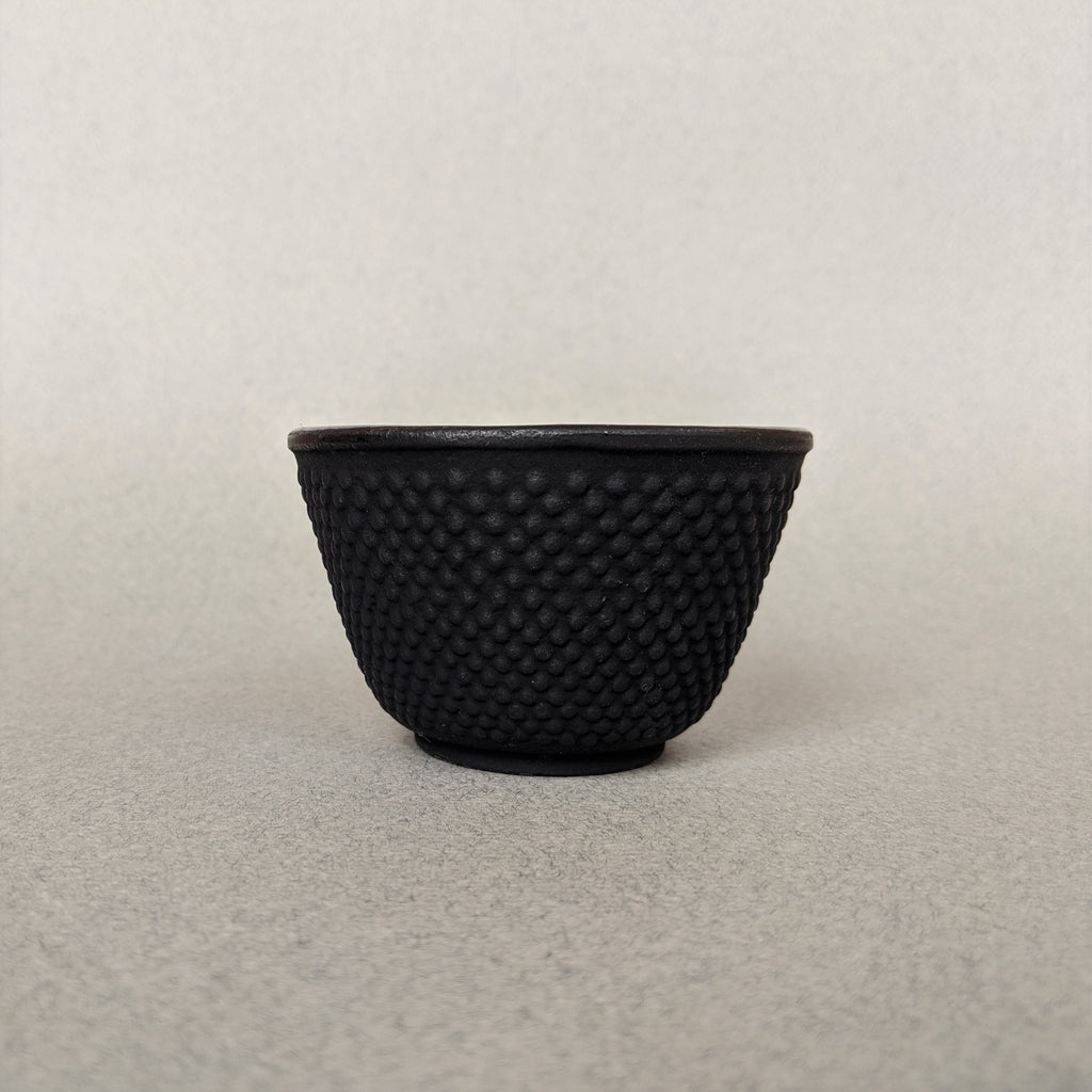 Black Ironware Tea Cup (Iwachu)