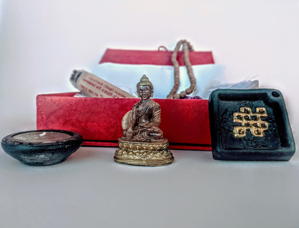 Meditation Bodhi Travel Kit Statue