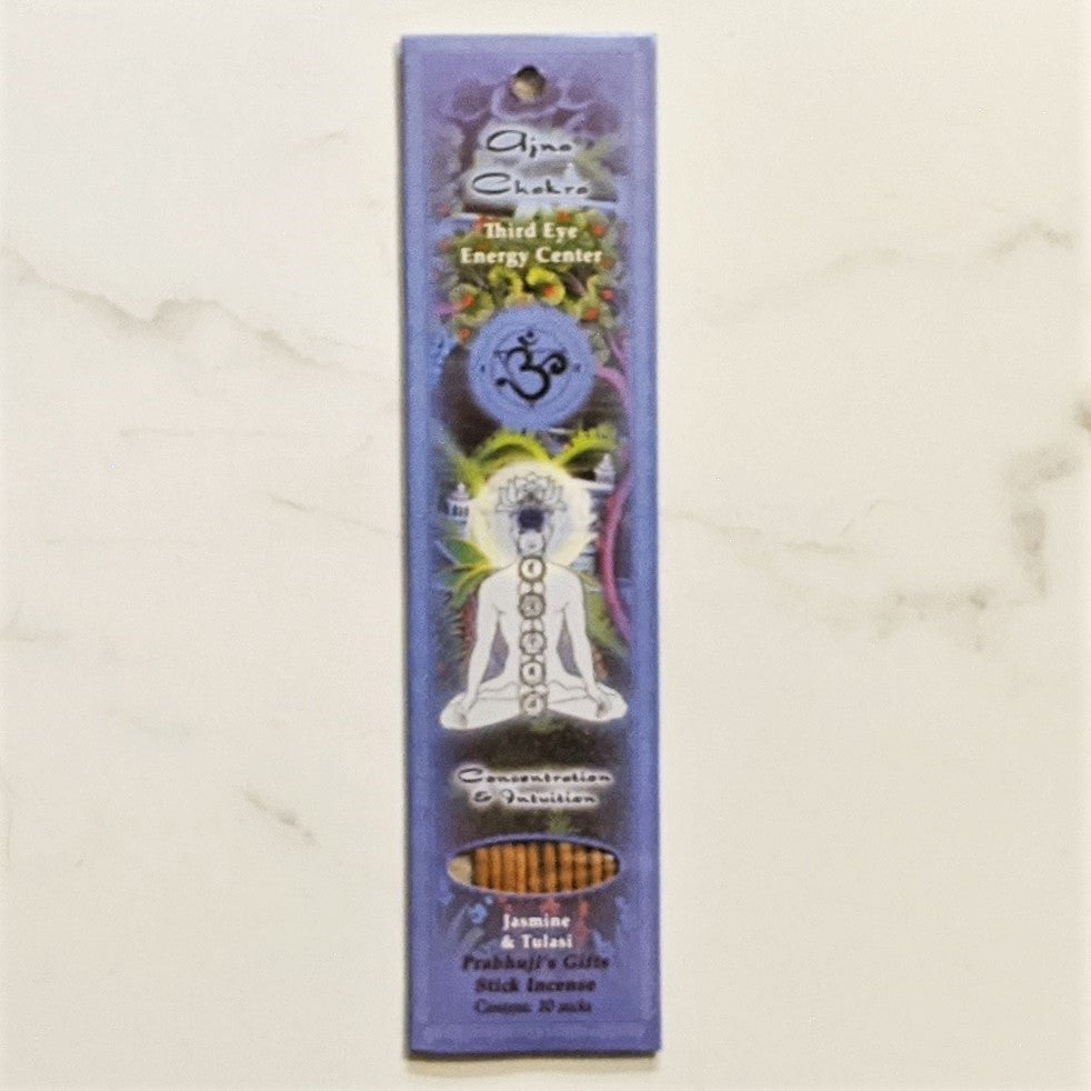 Incense Sticks Third Eye Chakra (Ajna)- Concentration and Intuition