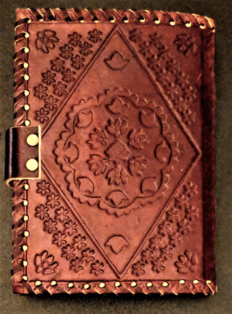 "Hand of Fatima"  Leather Journal