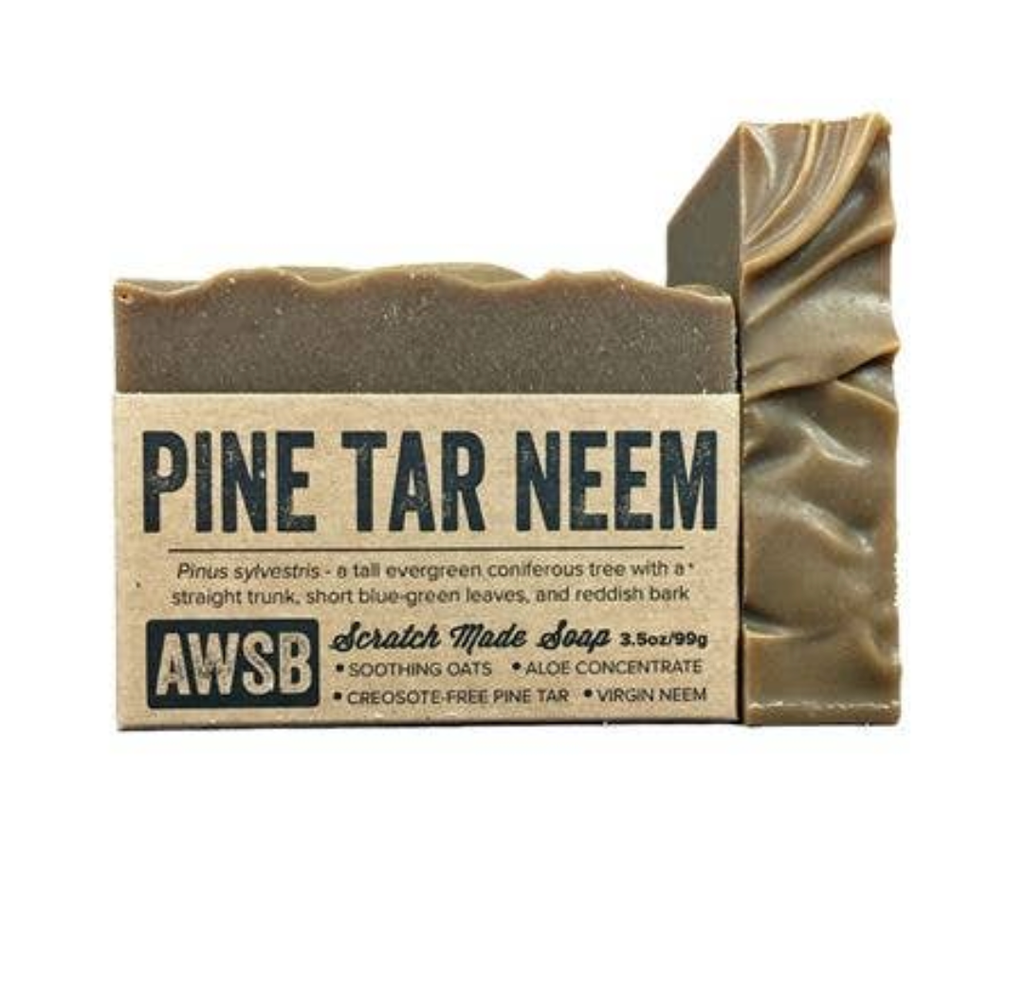 Pine Tar Neem Natural Soap